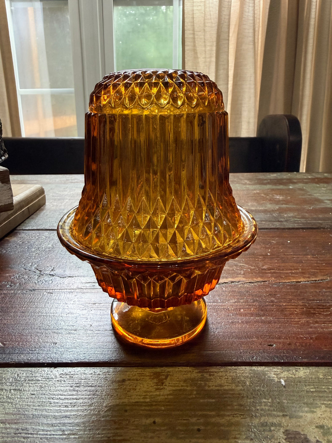 Vintage Anber Fairy Lamp