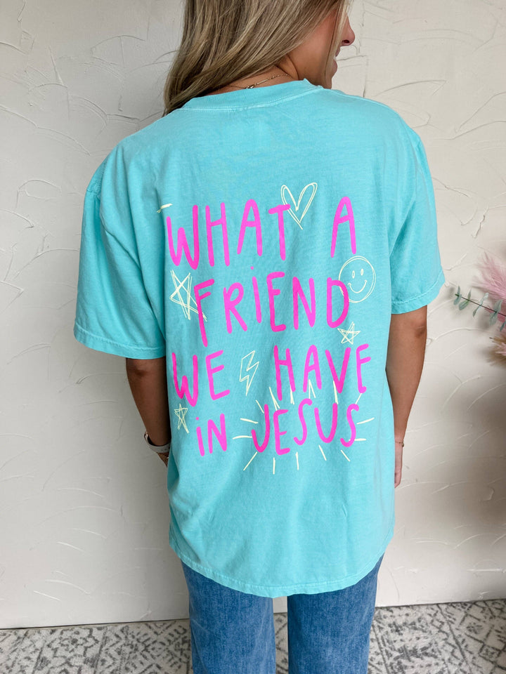 Friend in Jesus Comfort Color Tee