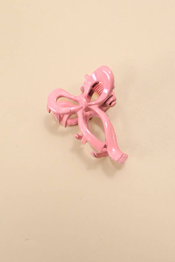 MINI BOW HAIR CLAW CLIPS