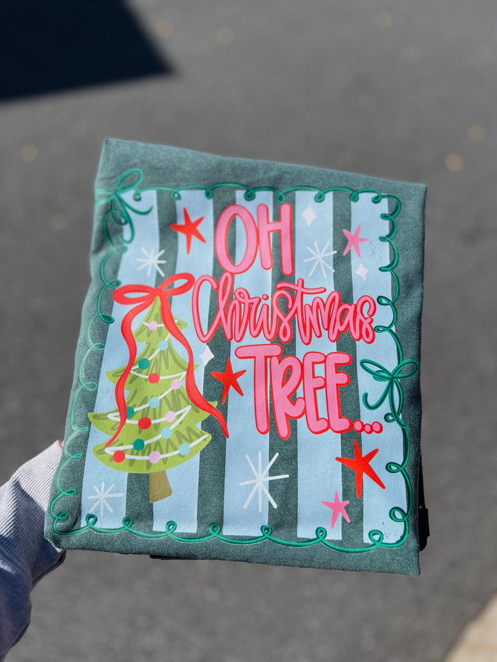Oh Christmas Tree LS CC Tee