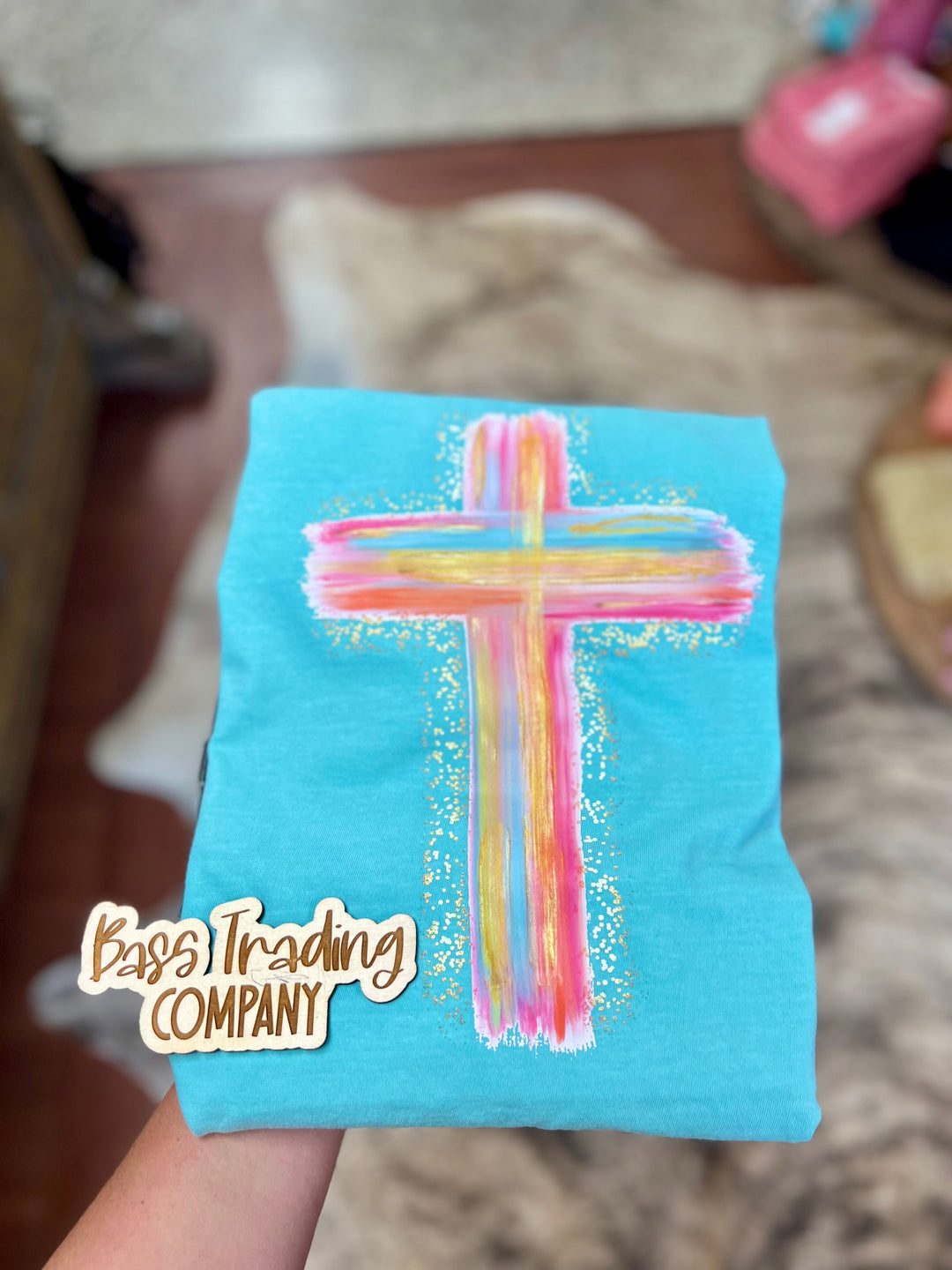 Watercolor Cross CC Tee