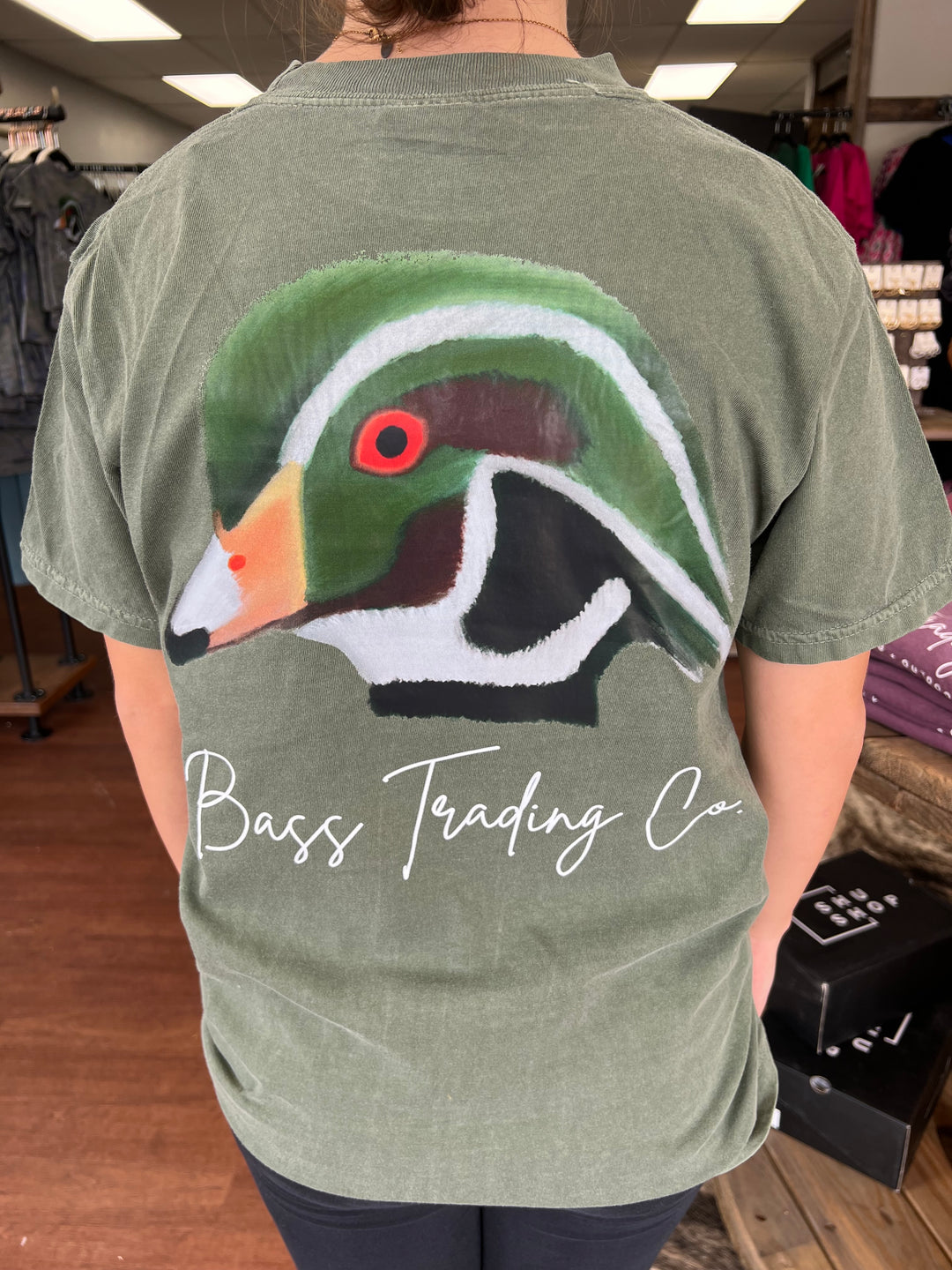 Bass Trading Custom Wood Duck CC Tee