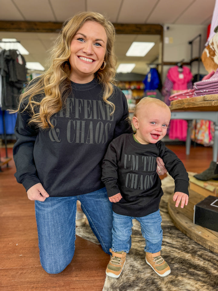 Chaos Puff Mama & Mini Sweatshirt