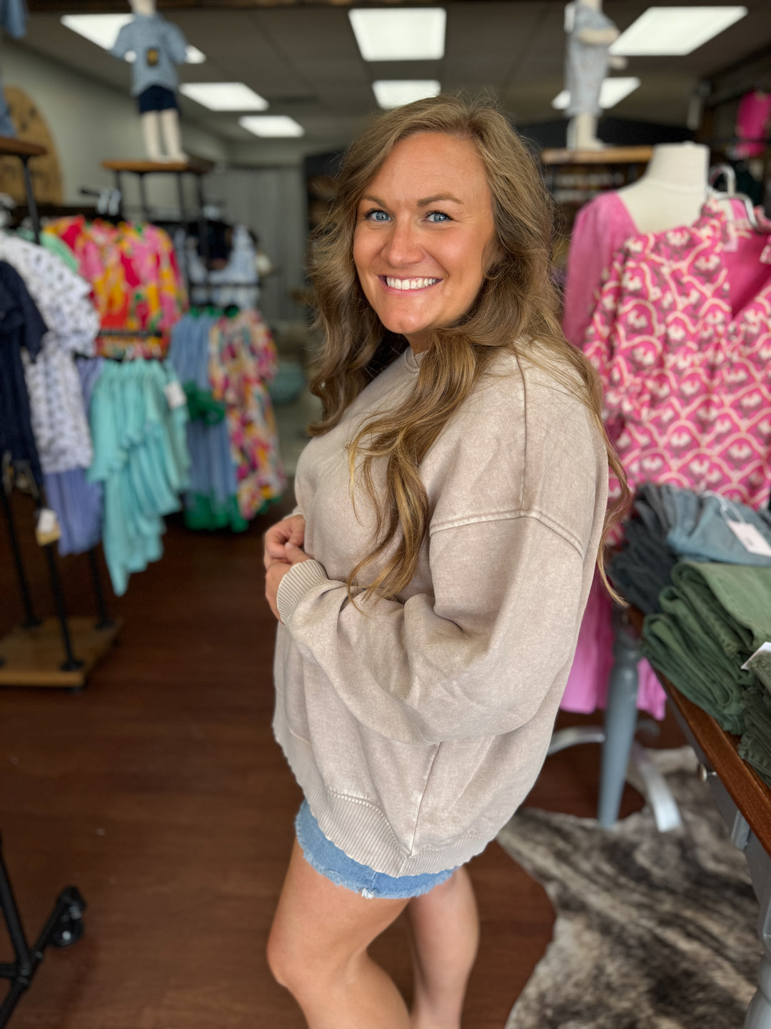 Cozy Crossneck Sweatshirt