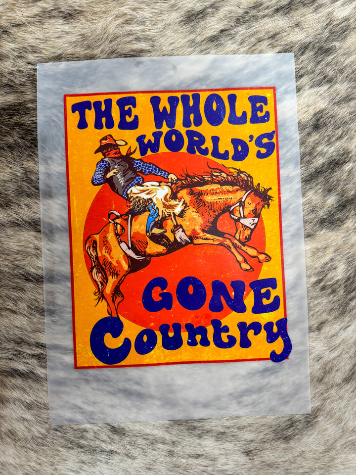 Gone Country- TEE BAR