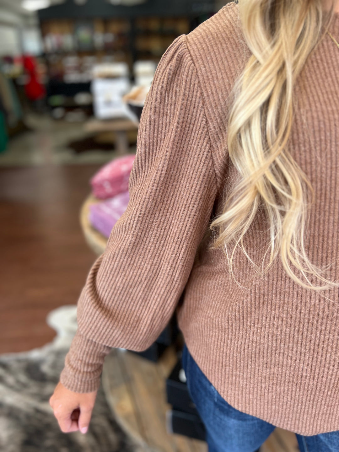 Cameron Camel Sweater