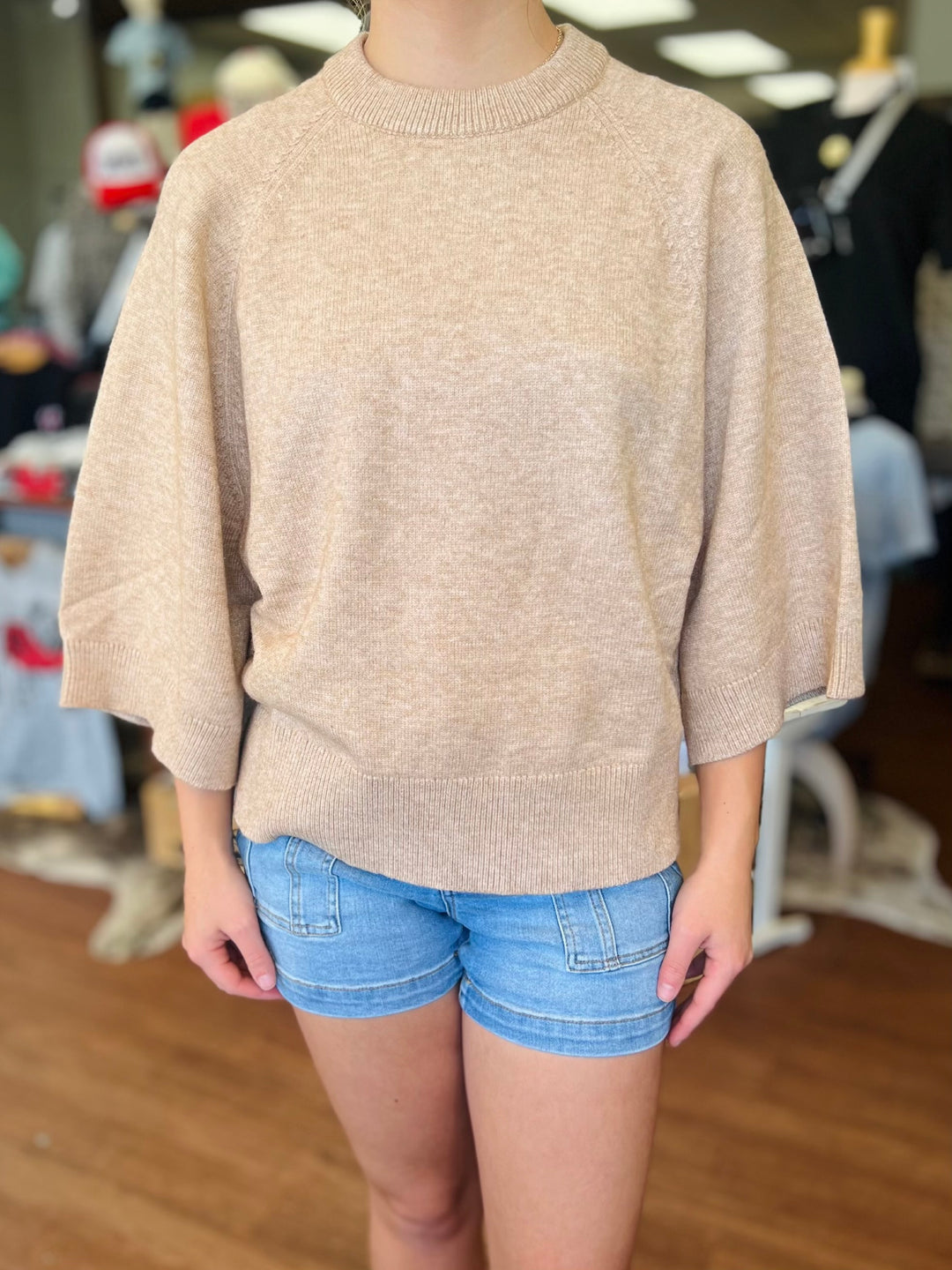 Everleigh 3/4 Sweater Top