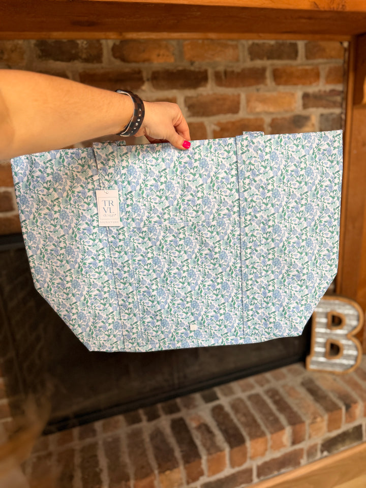 TRVL JUMBO TOTE - X-Large Tote HAMPTONS FLORAL