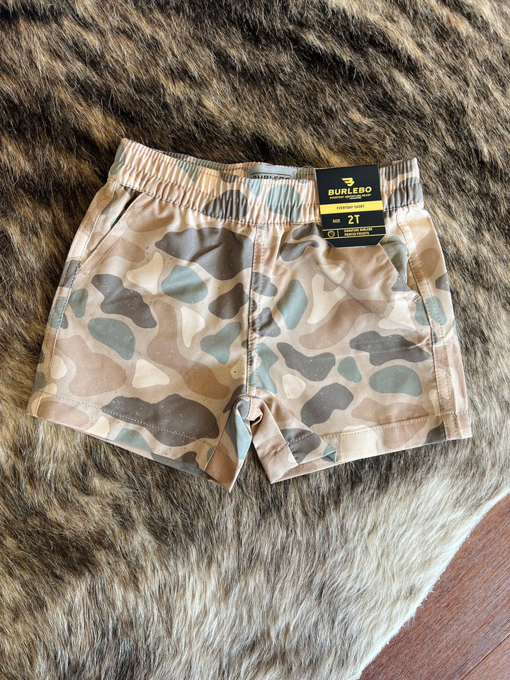 Burlebo Youth Everyday Short - Pintail Camo