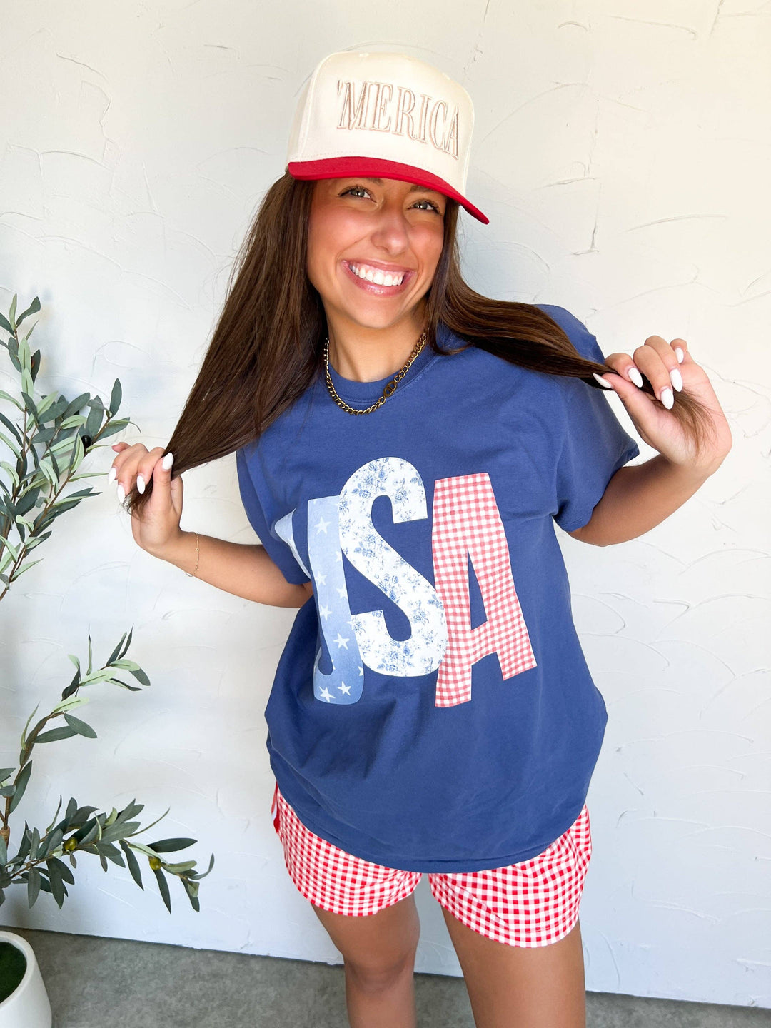 USA Picnic Comfort Color Tee
