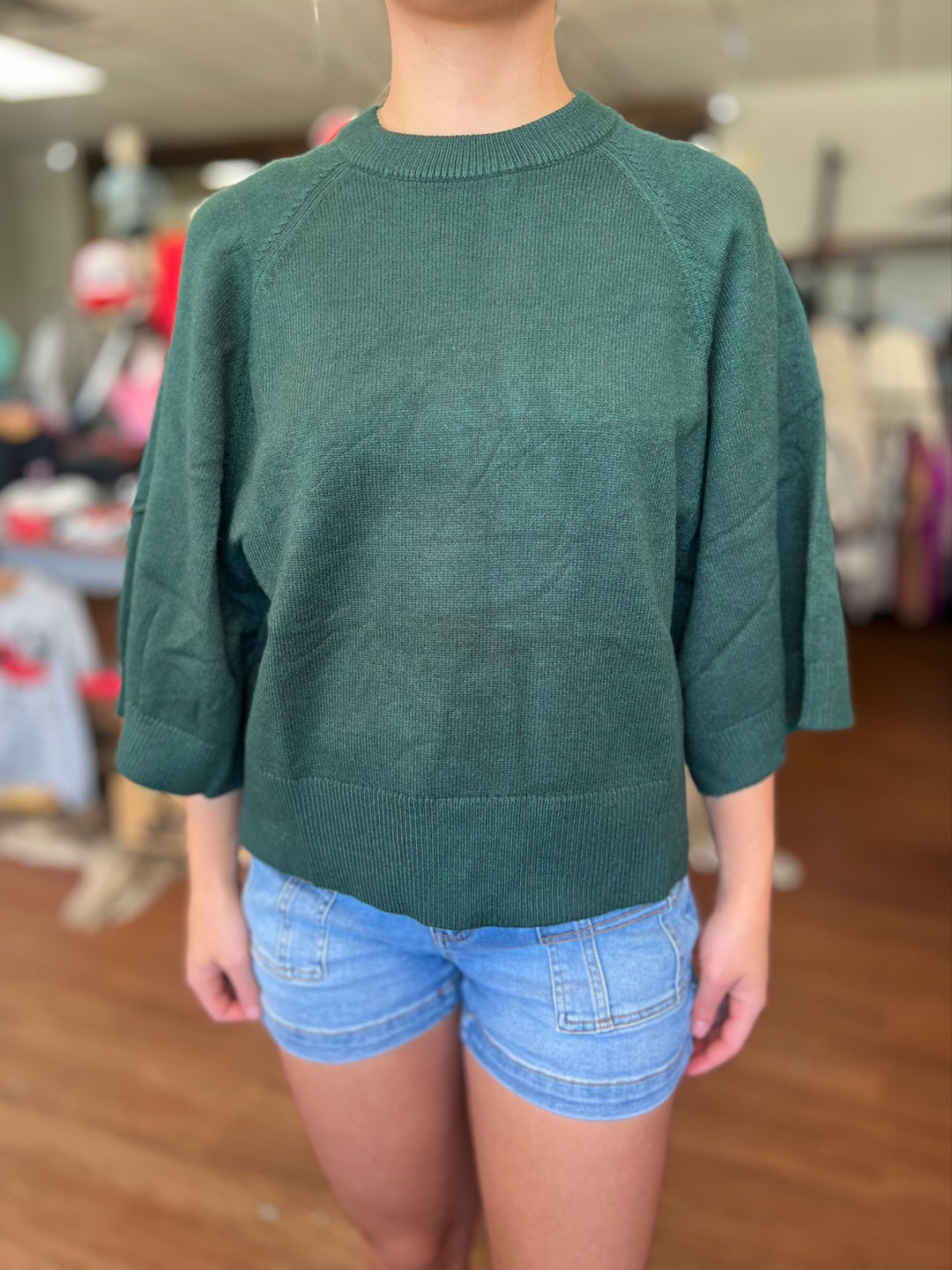 Everleigh 3/4 Sweater Top