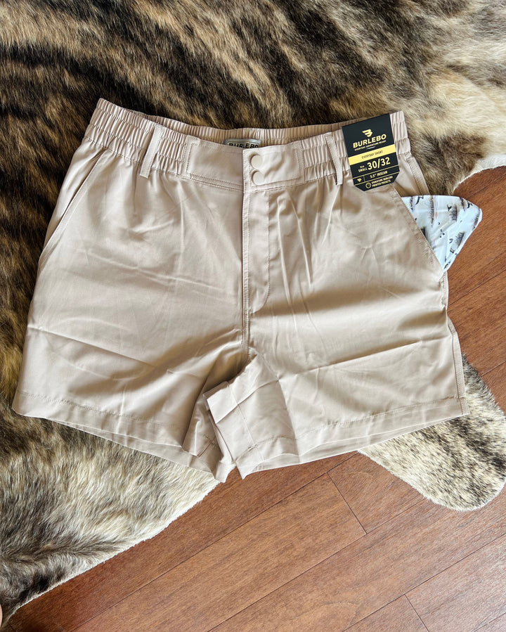 Burlebo Everyday Short - Cobblestone Khaki