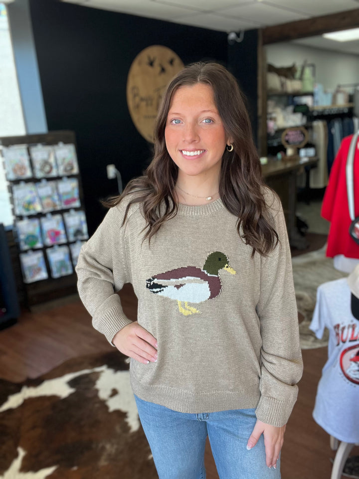 MALLARD DUCK KNITTED SWEATER