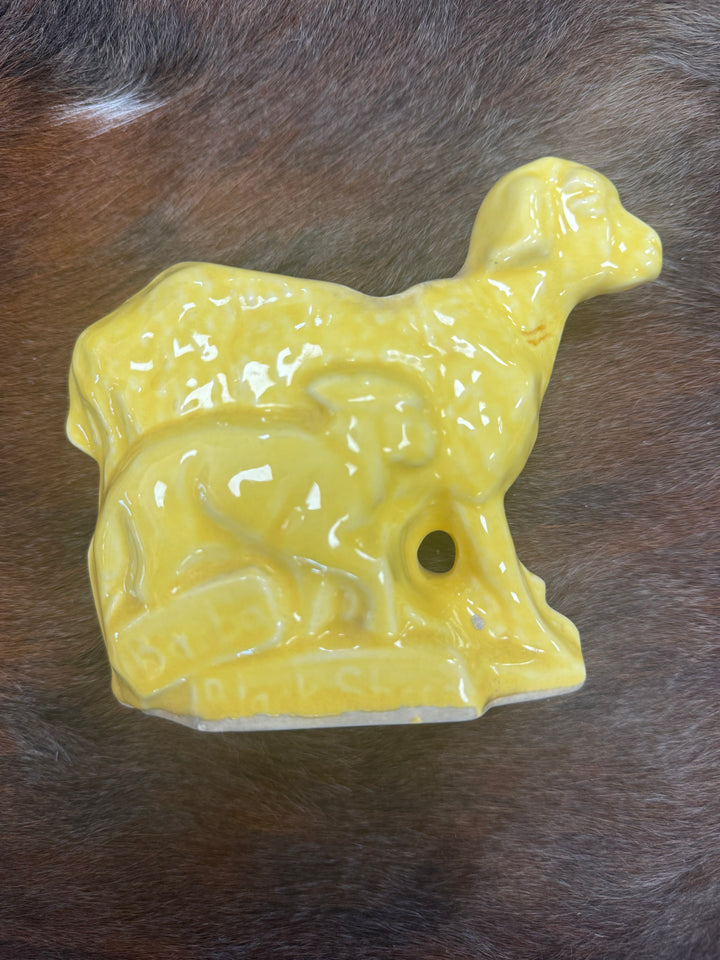 Vintage Pottery Lamb Planter
