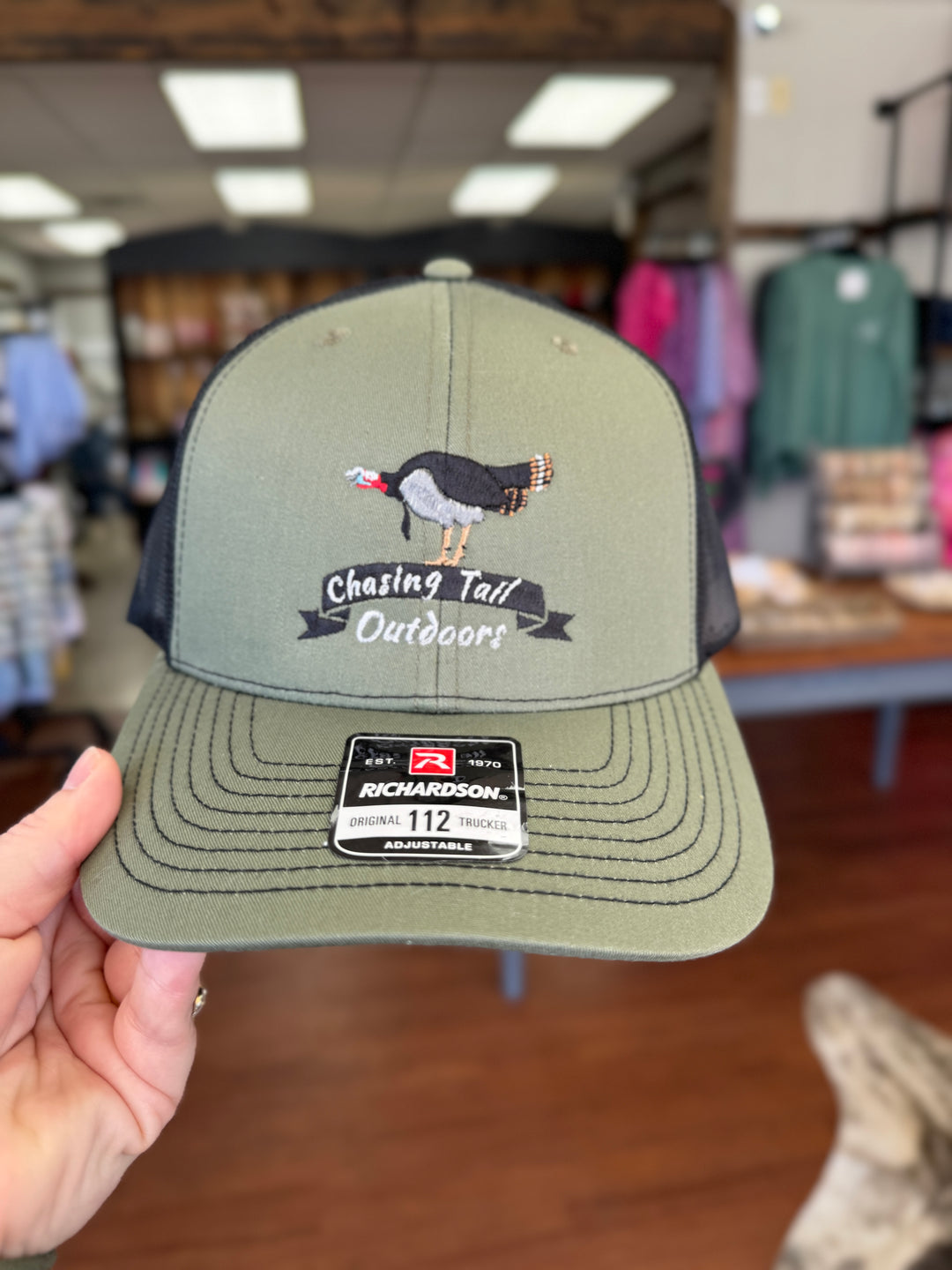 Embroidered Turkey - Chasin’ Tail Outdoors Hat