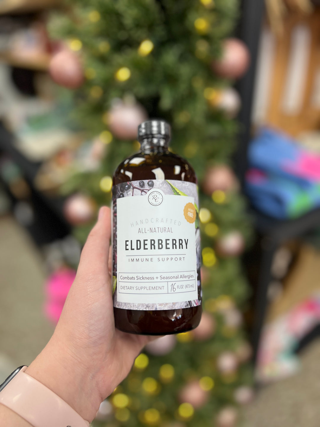 Elderberry Immune Support | 16 oz (Rowe Casa Organics)