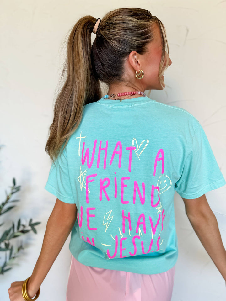 Friend in Jesus Comfort Color Tee
