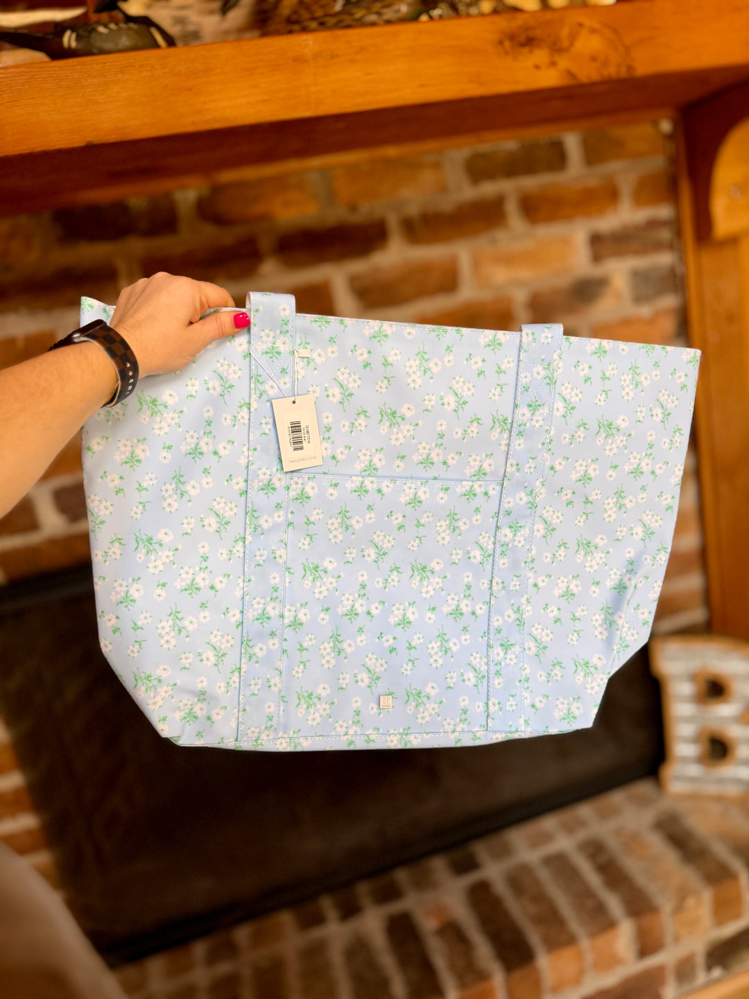 TRVL JUMBO TOTE - X-Large Tote KIKI FLORAL