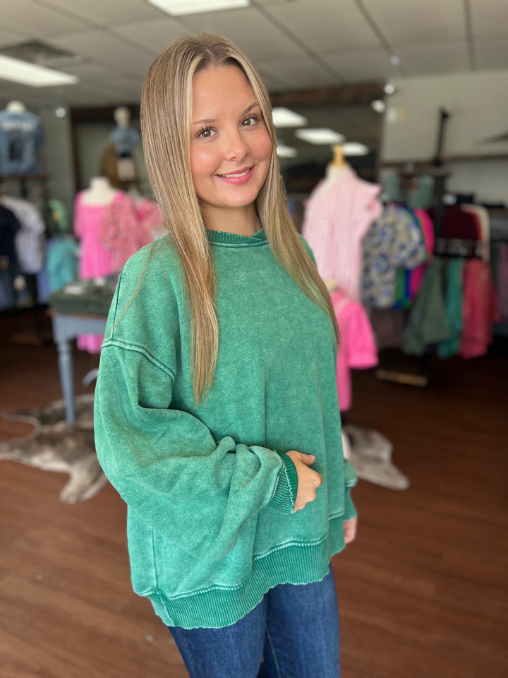 Cozy Crossneck Sweatshirt