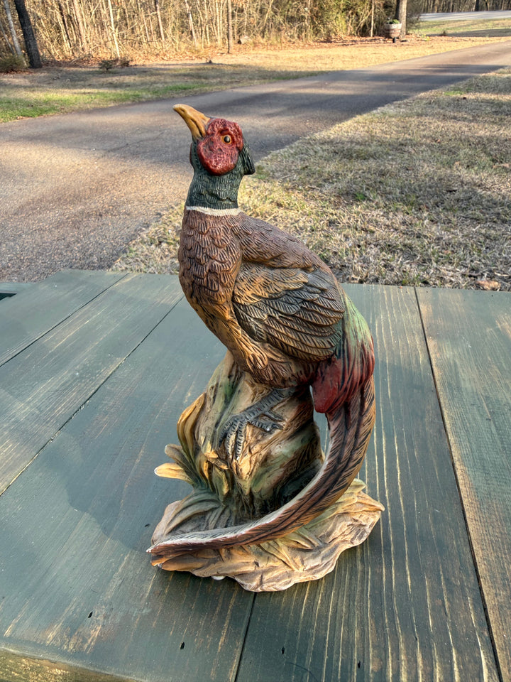 Vintage Porcelain Pheasant Figurine