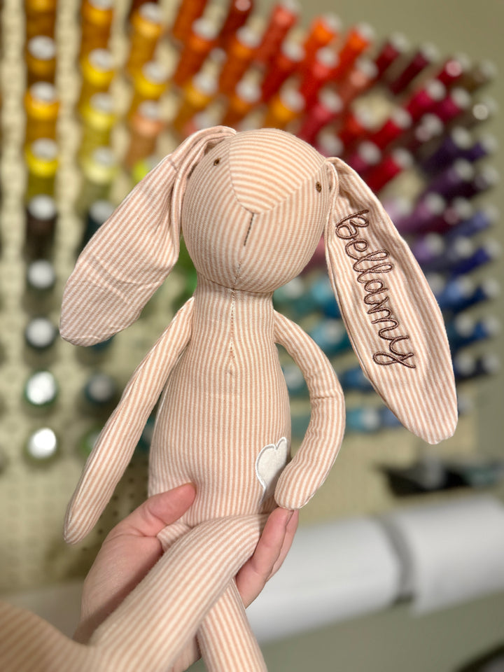 Bunny Stuffy Embroidered Ear