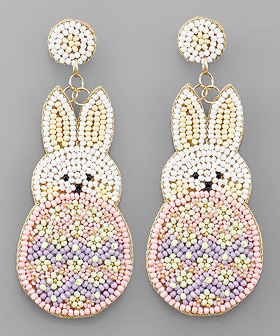 Easter Bunny & Egg Earrings
