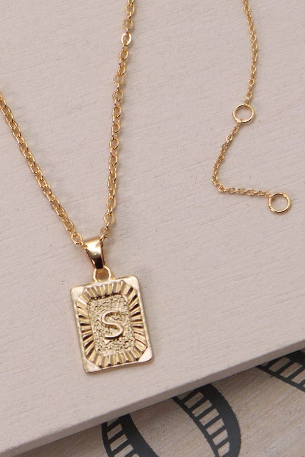 PETITE DELICATE INITIAL PENDANT NECKLACE