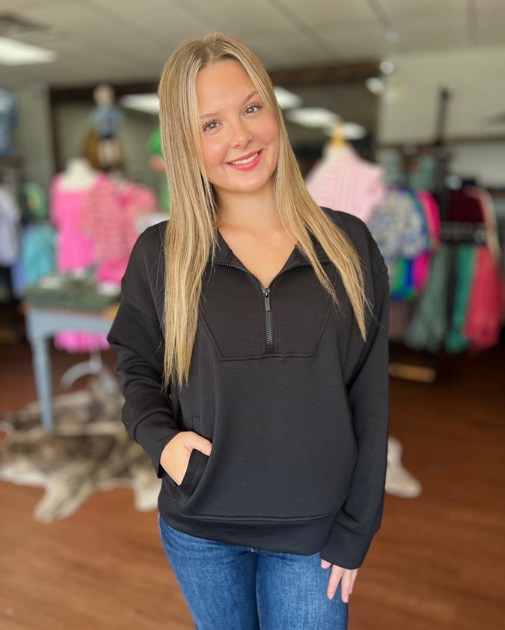 SCUBA HALF ZIP PULLOVER