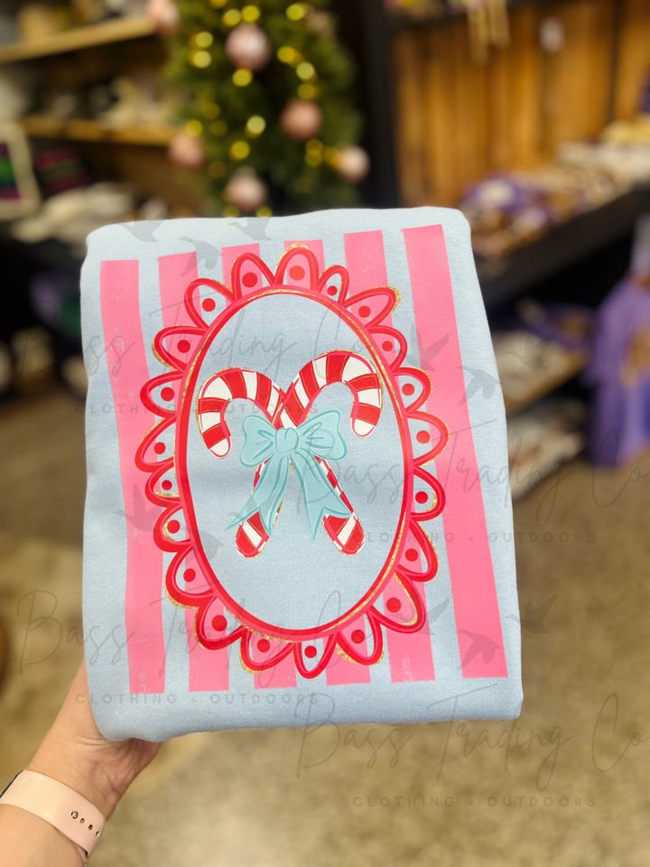 Candy Cane Sweatshirt