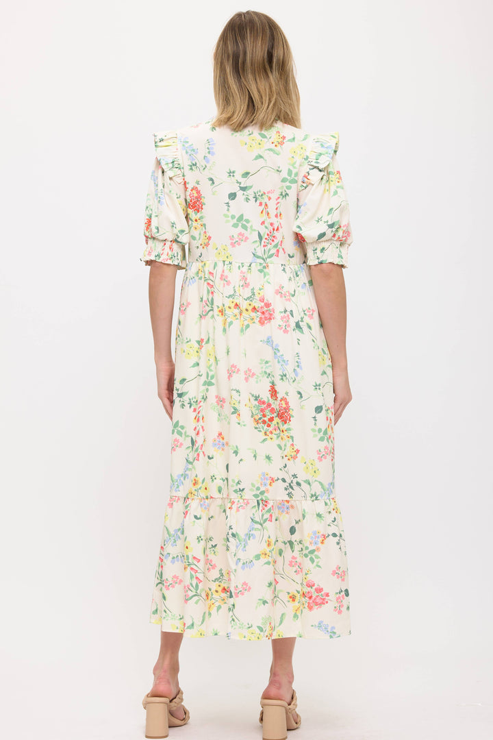 Delilah Floral Tiered Dress