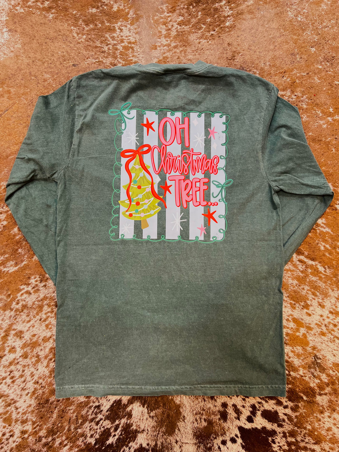 Oh Christmas Tree LS CC Tee