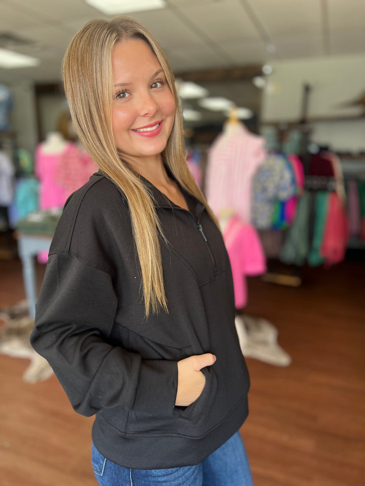 SCUBA HALF ZIP PULLOVER