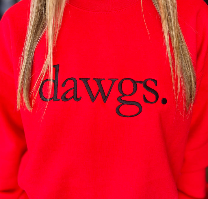 Dawgs. Embroidered Sweatshirt