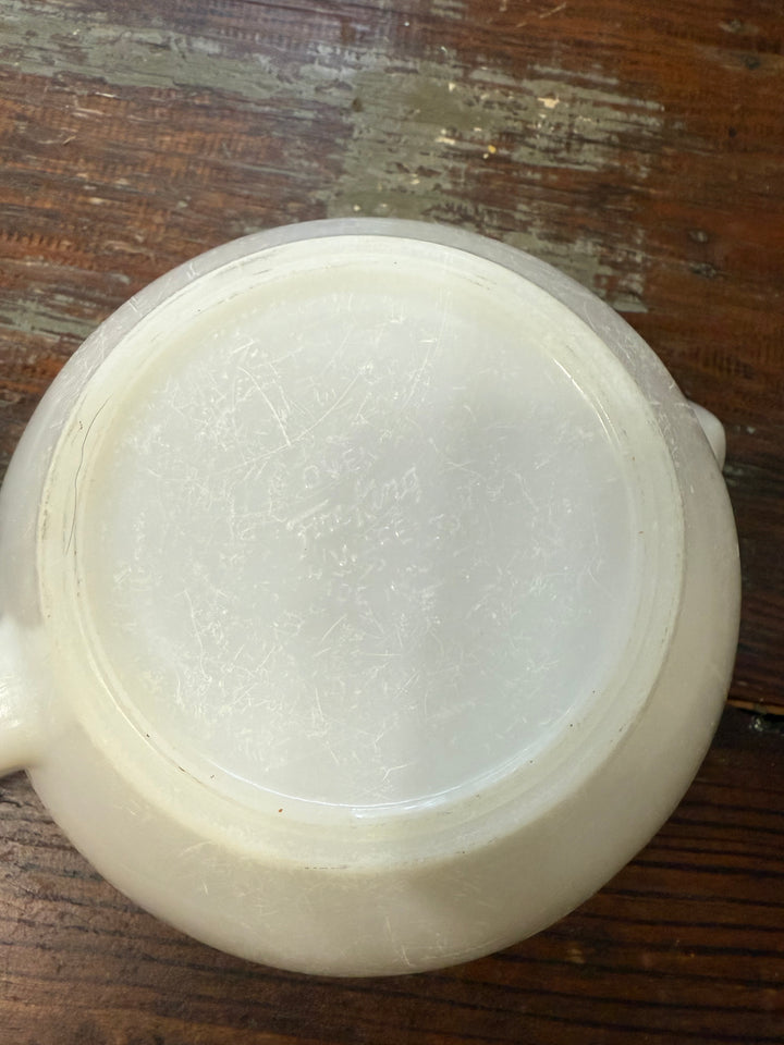 Vintage Fire King Milk Glass Mixing Bowl