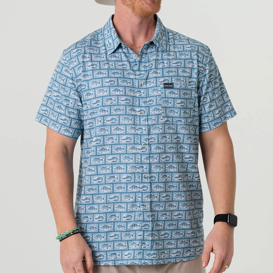Burlebo Performance Button Up - Anglers Choice