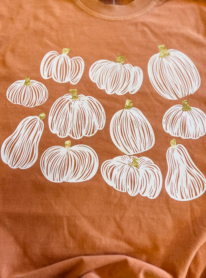 Pumpkin Comfort Color Tee