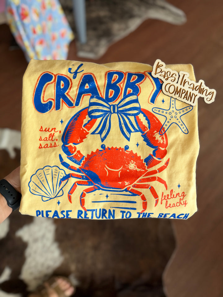 If Crabby Comfort Colors Tee