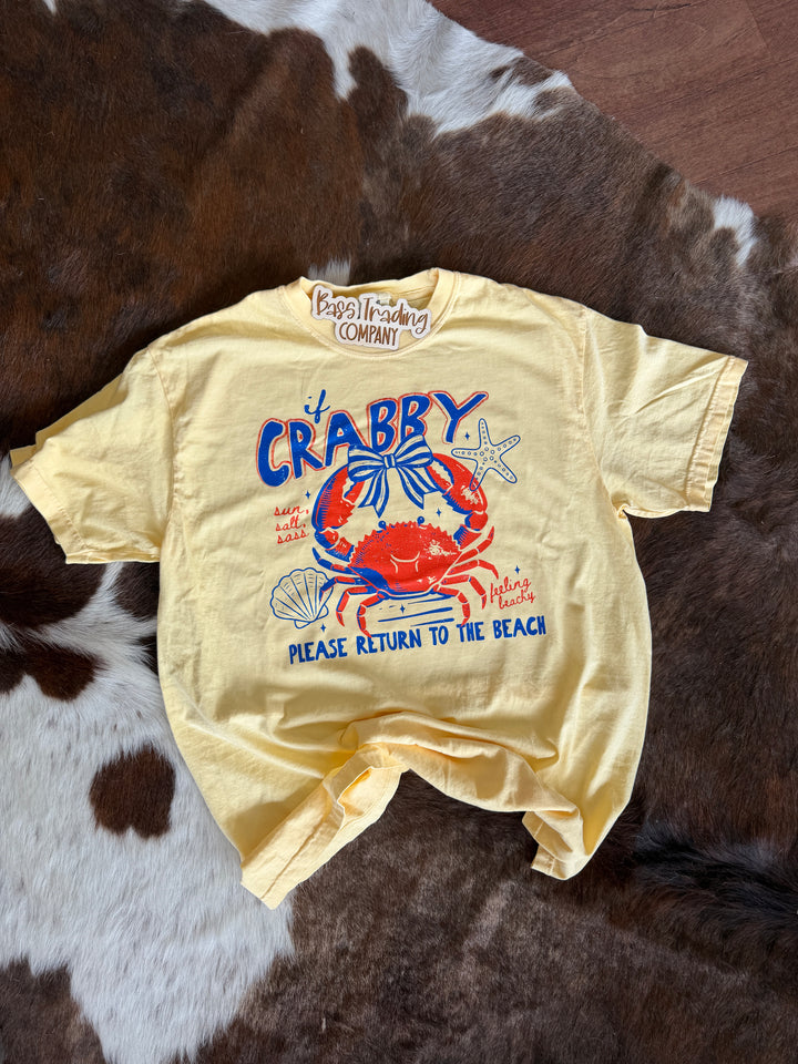 If Crabby Comfort Colors Tee