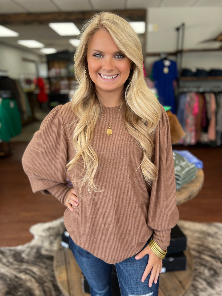 Cameron Camel Sweater