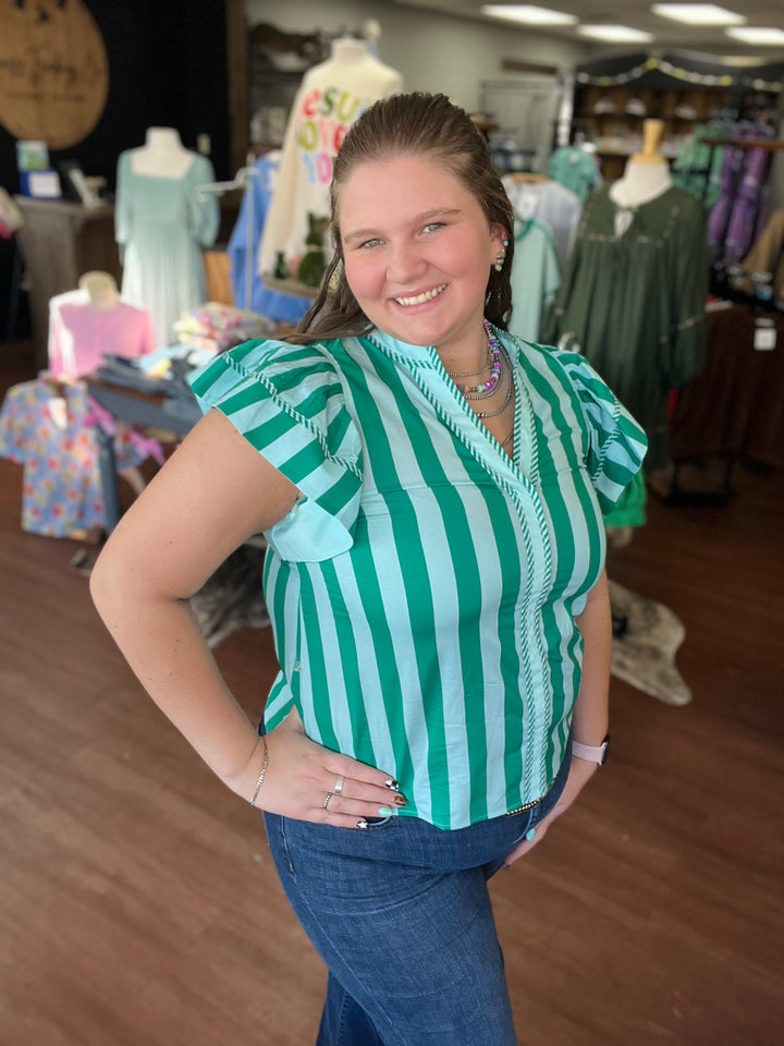 Saylor Striped Top