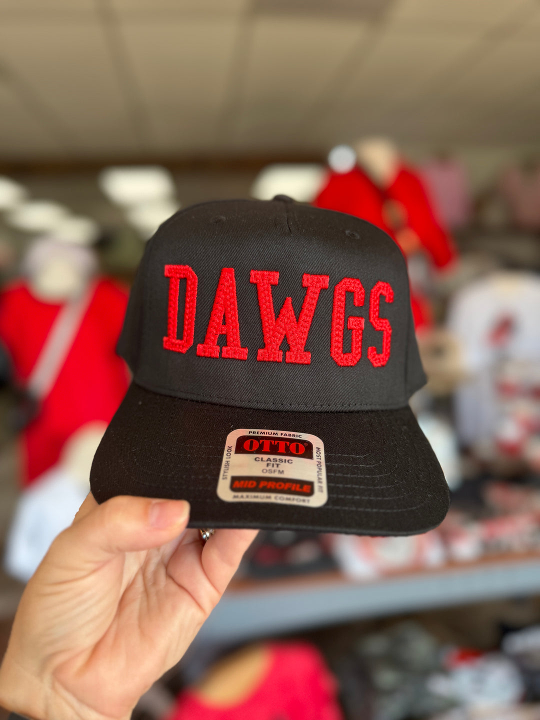 Dawgs Textured Puff Embroidered Hat