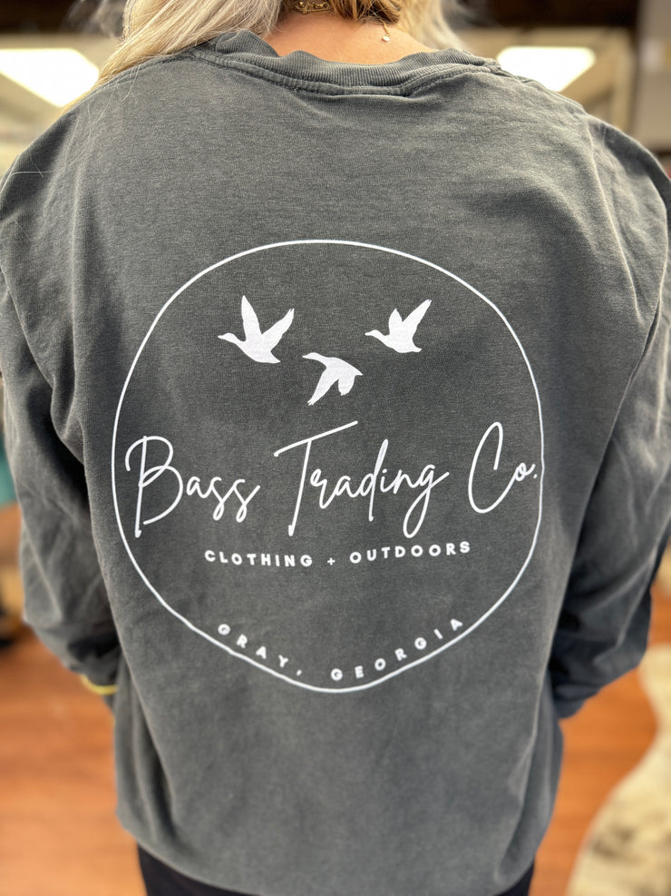 Long Sleeve Bass Trading Logo CC Tee