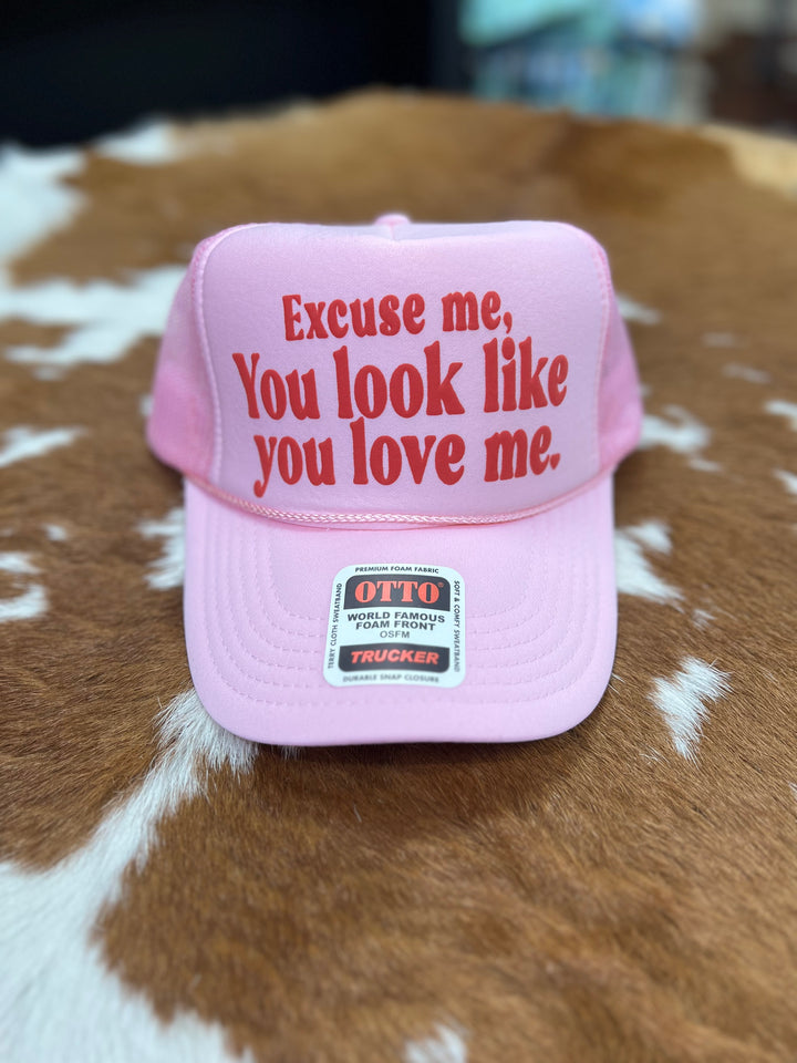 Excuse Me Trucker Hat