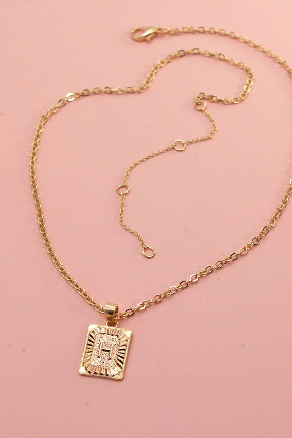 PETITE DELICATE INITIAL PENDANT NECKLACE