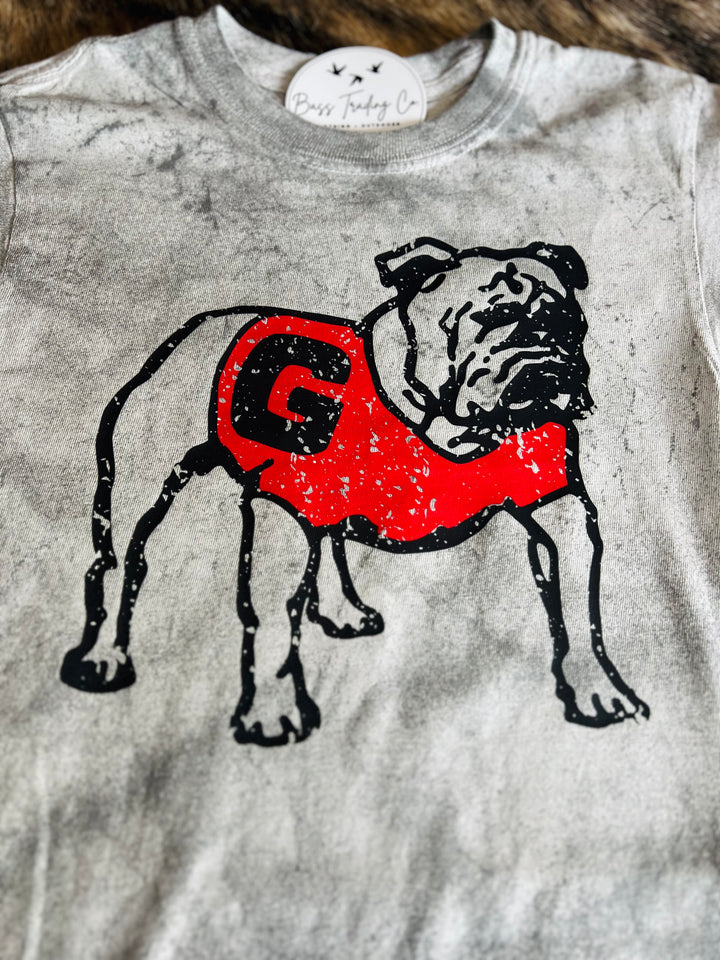 Distressed Dawg on Smoke CC Tee