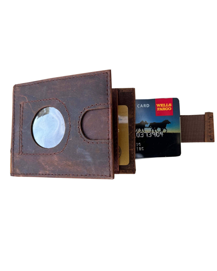 Air Tag Money Clip Wallet with RFID protection