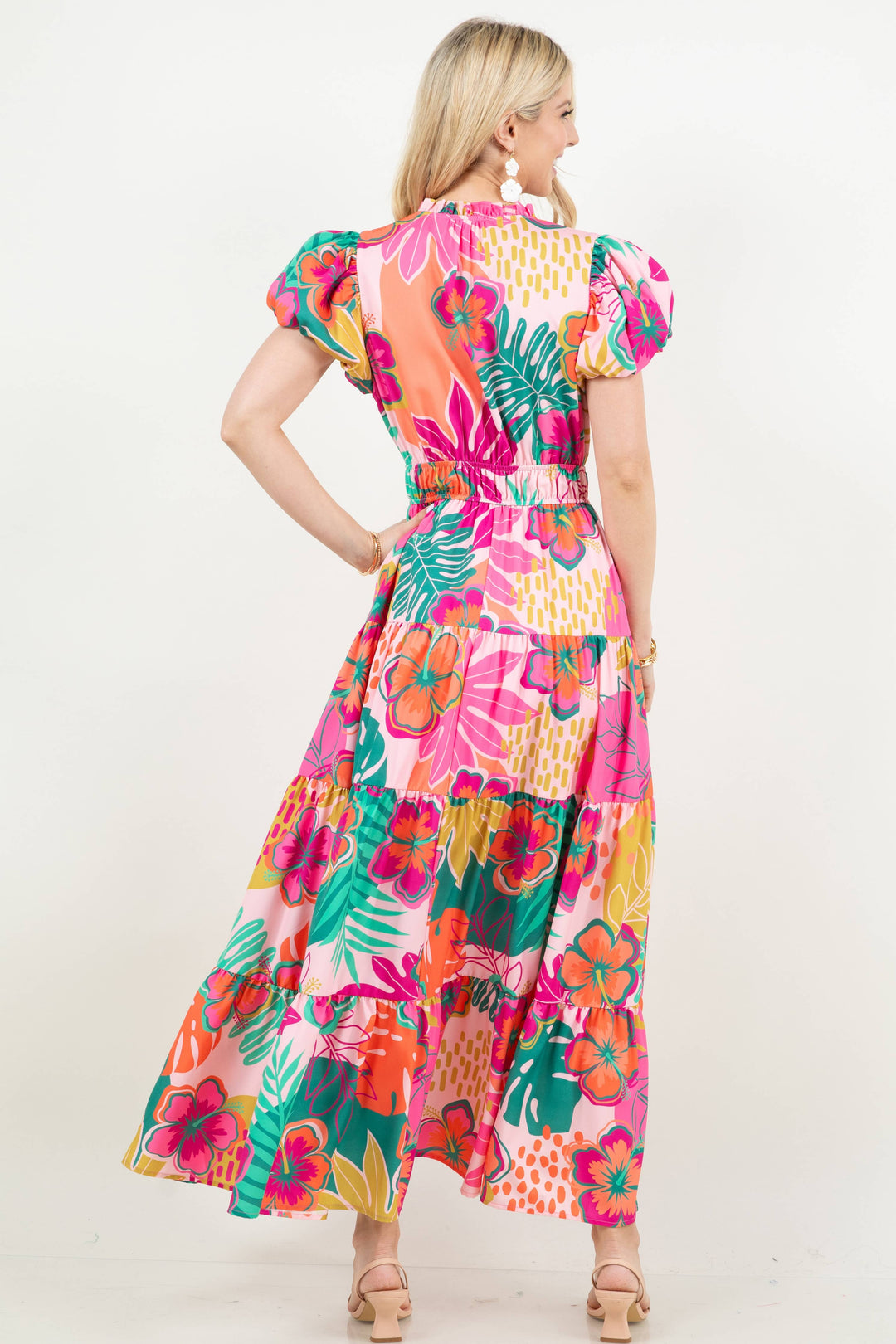 Lilly Floral Maxi Dress