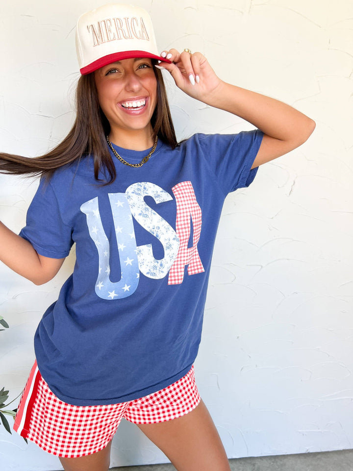 USA Picnic Comfort Color Tee