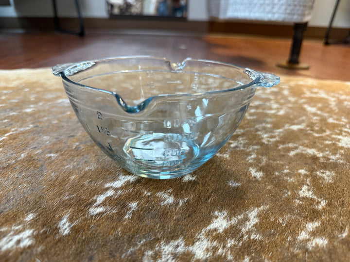 Vintage Anchor Hocking Fire-King Sapphire Blue 2-cup Measuring Cup