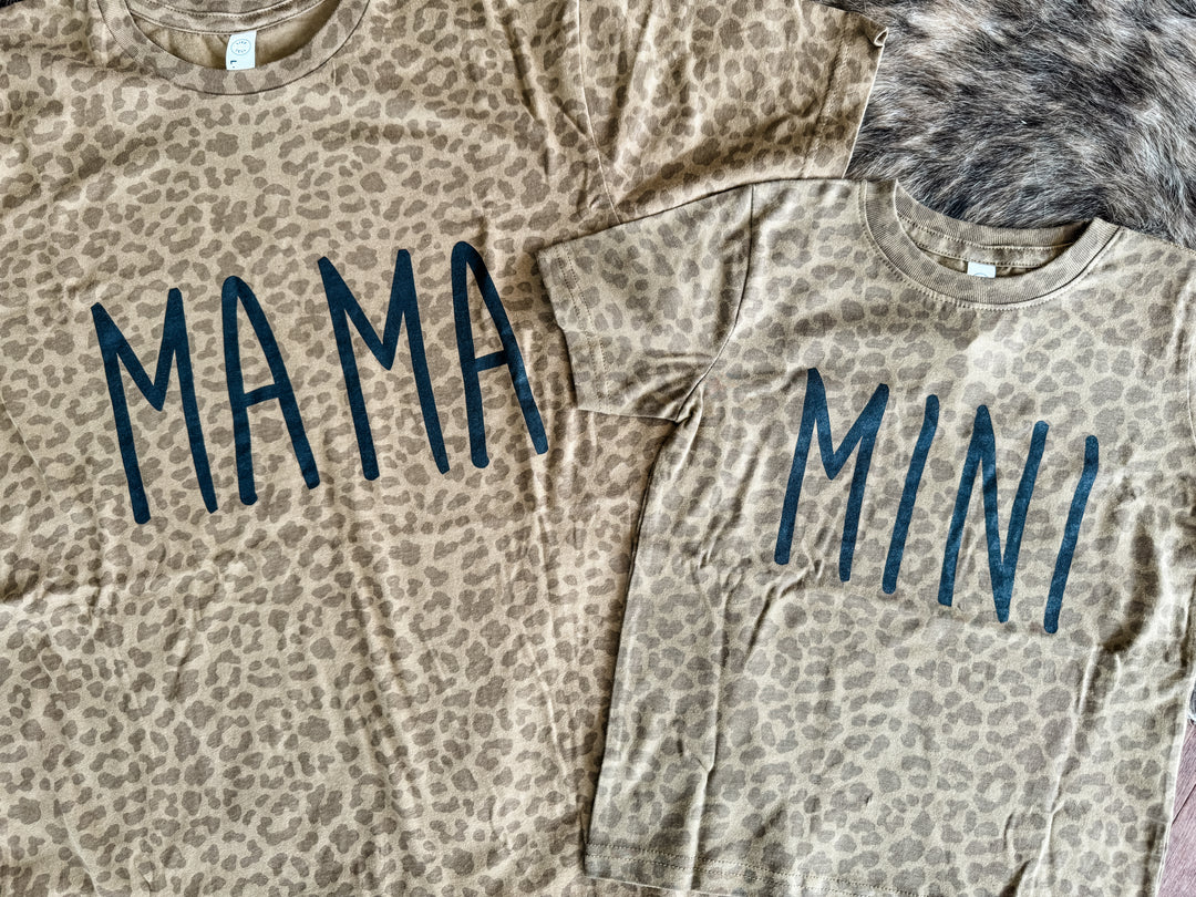 Mama & Mini Leopard Tee